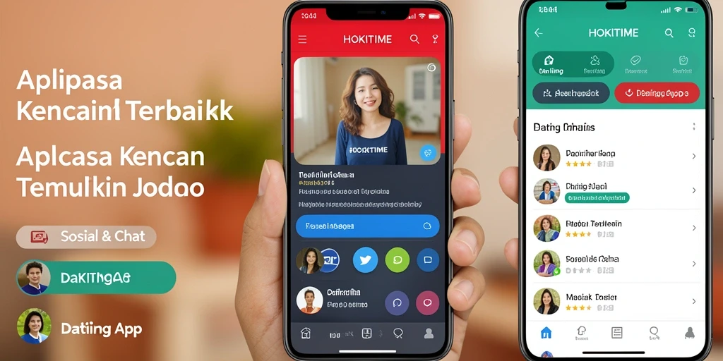 Tampilan antarmuka HOKITIME yang modern dan user-friendly.