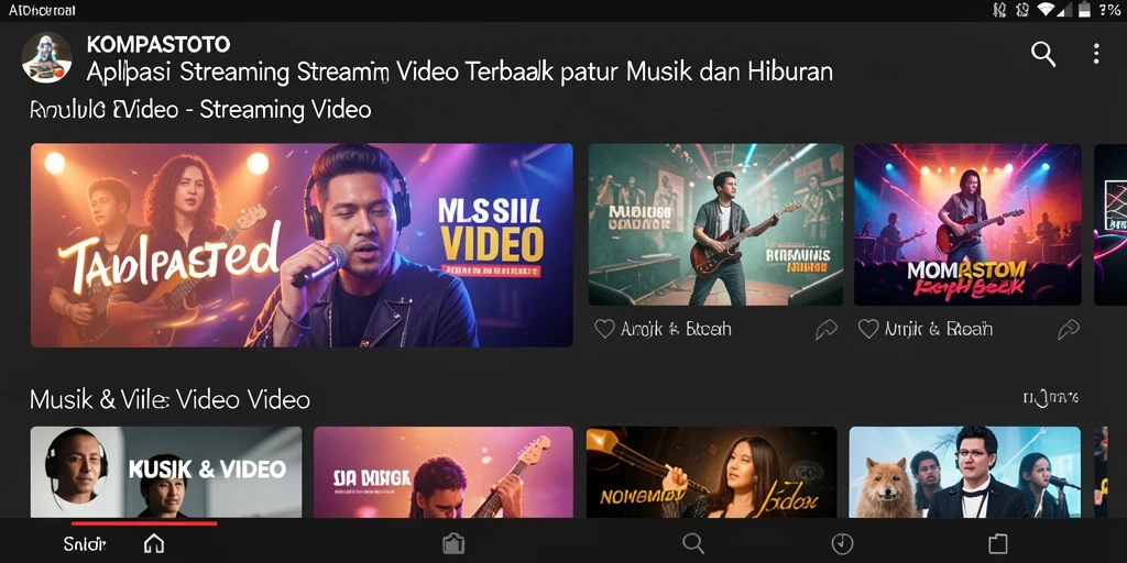 Antarmuka aplikasi KOMPASTOTO yang menarik dan mudah digunakan.
