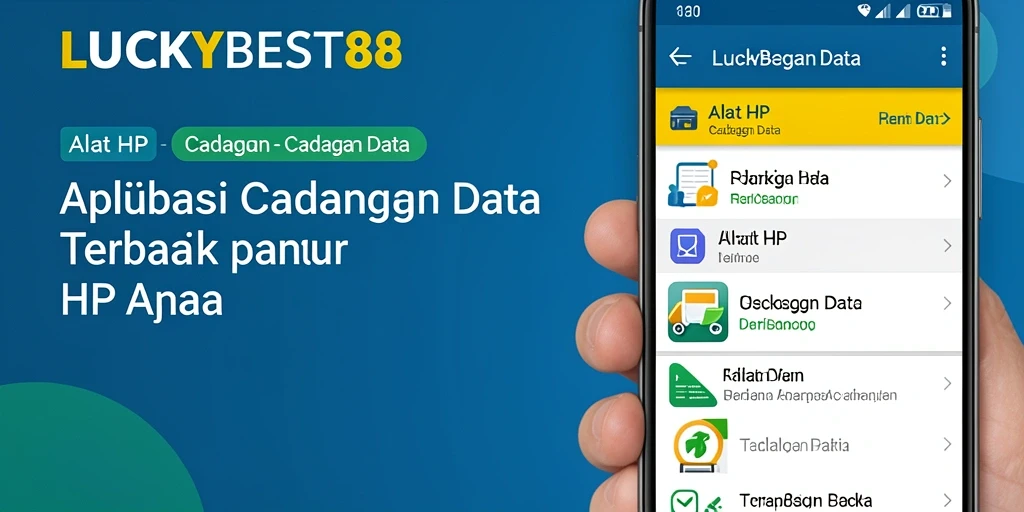 Tampilan antarmuka LUCKYBEST88 yang sederhana dan fungsional untuk cadangan data.