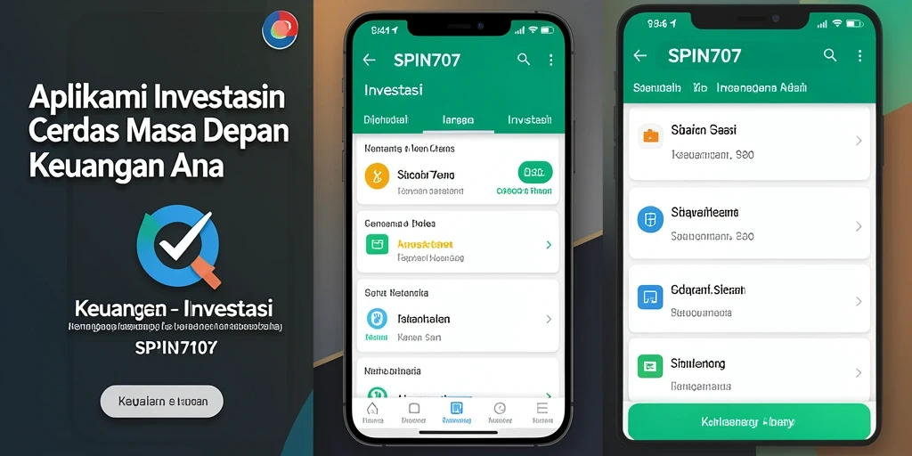Tampilan antarmuka SPIN707 yang modern dan fungsional.